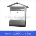 2014 new stainless steel clear mail box